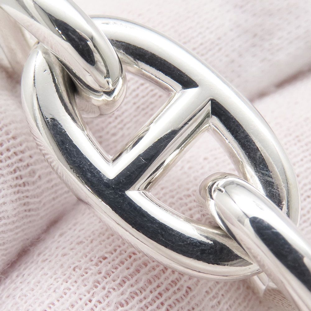 Hermes Bracelet Chaine D'ancre TGM 9 Links Silver — view 7