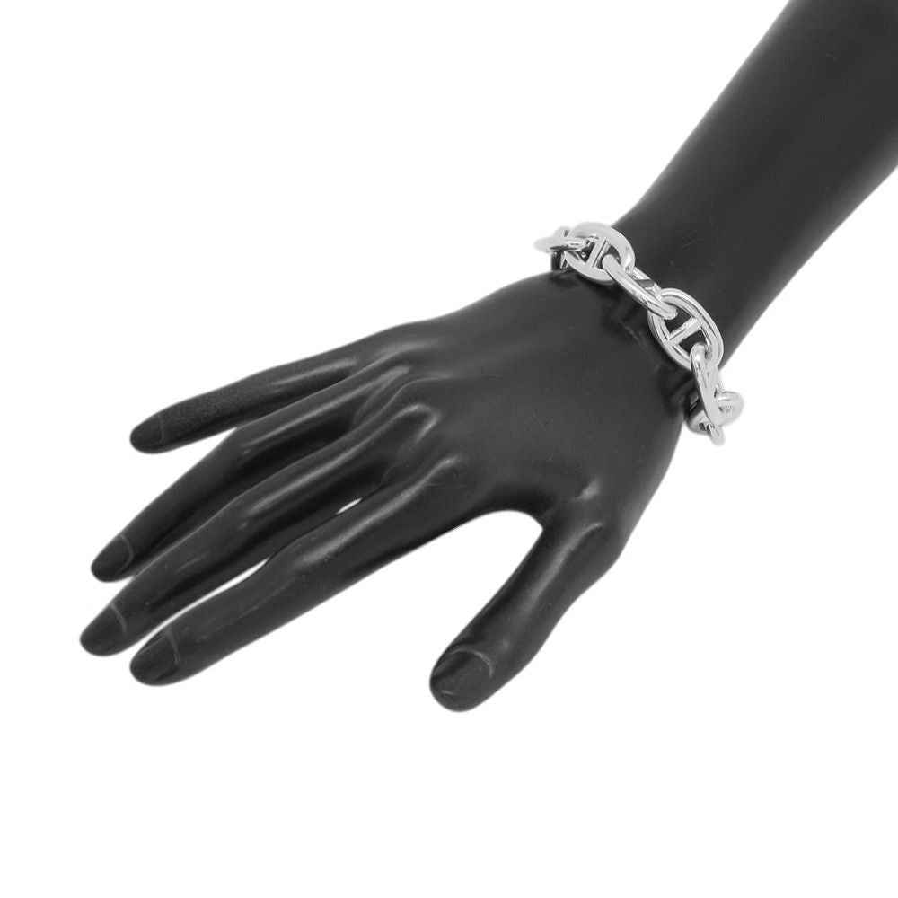 Hermes Bracelet Chaine D'ancre TGM 9 Links Silver — view 3