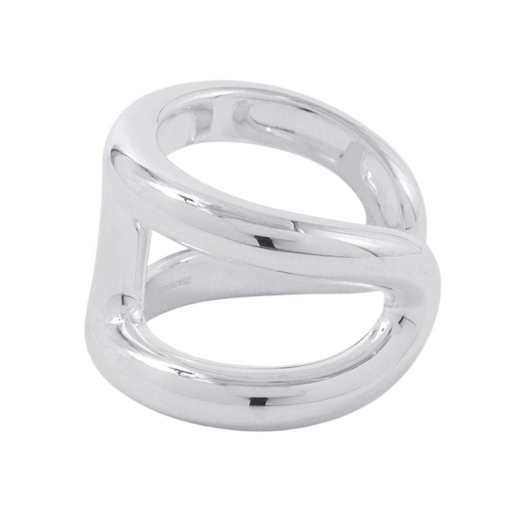Hermes Ring Osmose GM Silver 53 — view 2