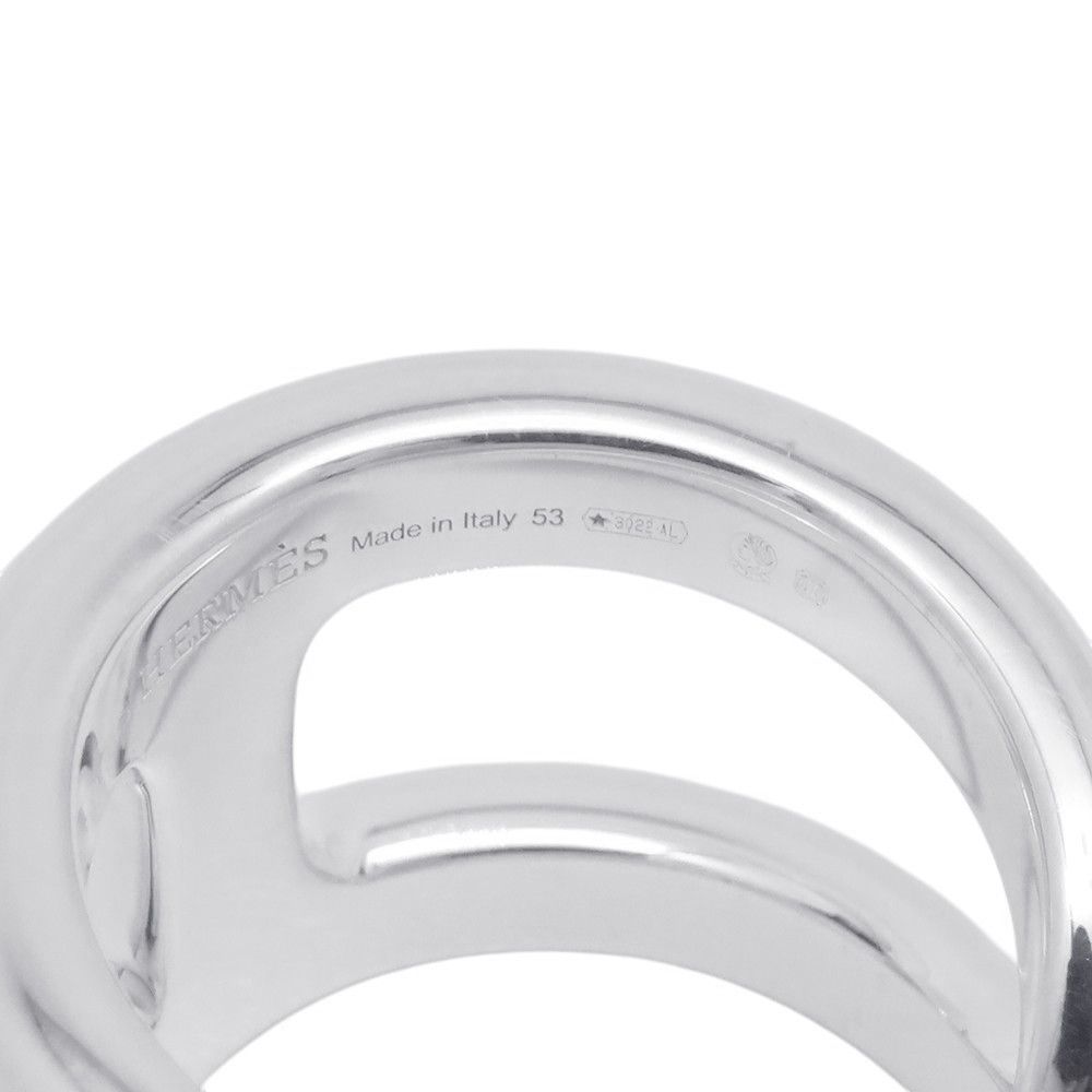 Hermes Ring Osmose GM Silver 53 — view 9