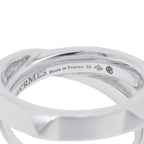 Hermes Ring Cl Do-h Double Silver 55 — view 8