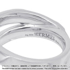 Hermes Ring Cl Do-h Double Silver 55 — view 7