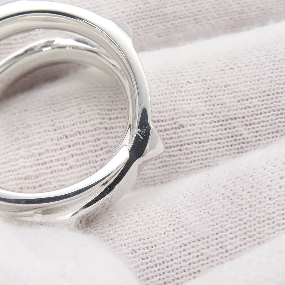 Hermes Ring Cl Do-h Double Silver 55 — view 6