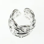 Hermes Ring Chaine D'ancre GM 46 Silver — view 5