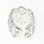 Hermes Ring Chaine D'ancre GM 46 Silver — view 2