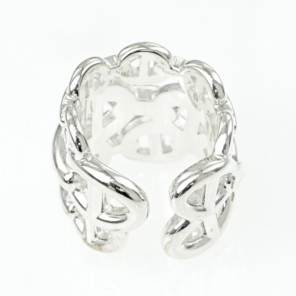 Hermes Ring Chaine D'ancre GM 46 Silver — view 2