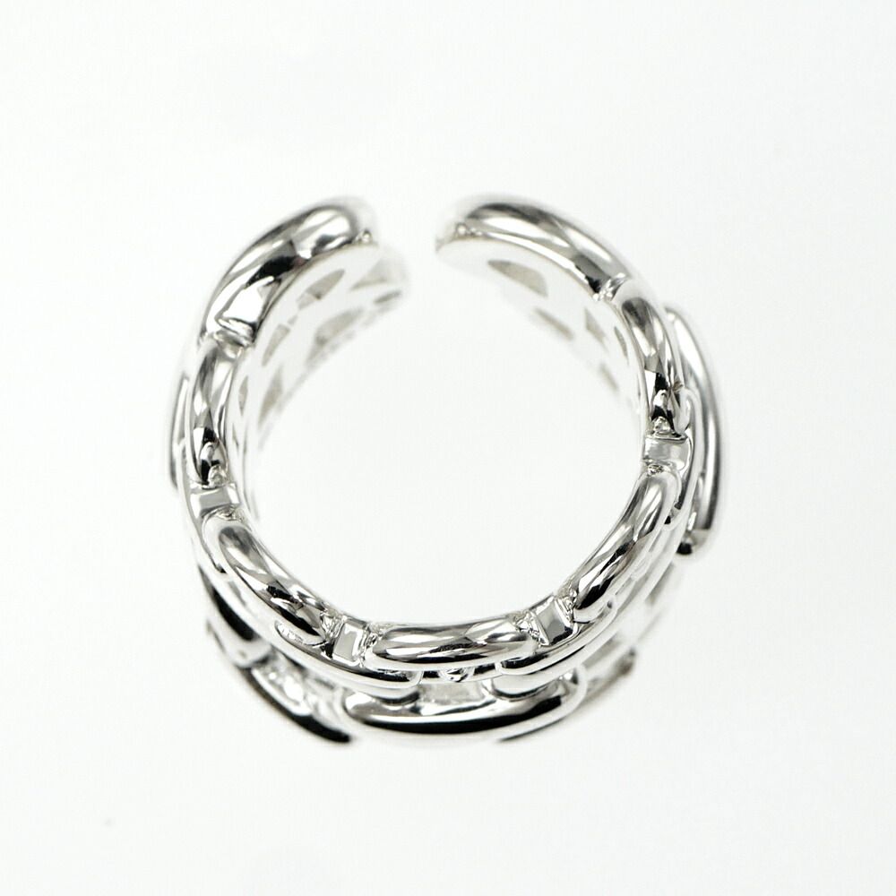 Hermes Ring Chaine D'ancre GM 46 Silver — view 4