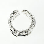 Hermes Ring Chaine D'ancre GM 46 Silver — view 4