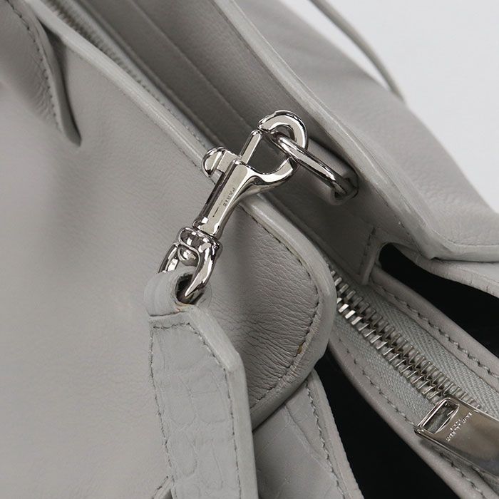 Saint Laurent 2-Way Downtown Cabas Handbag Calf — view 8