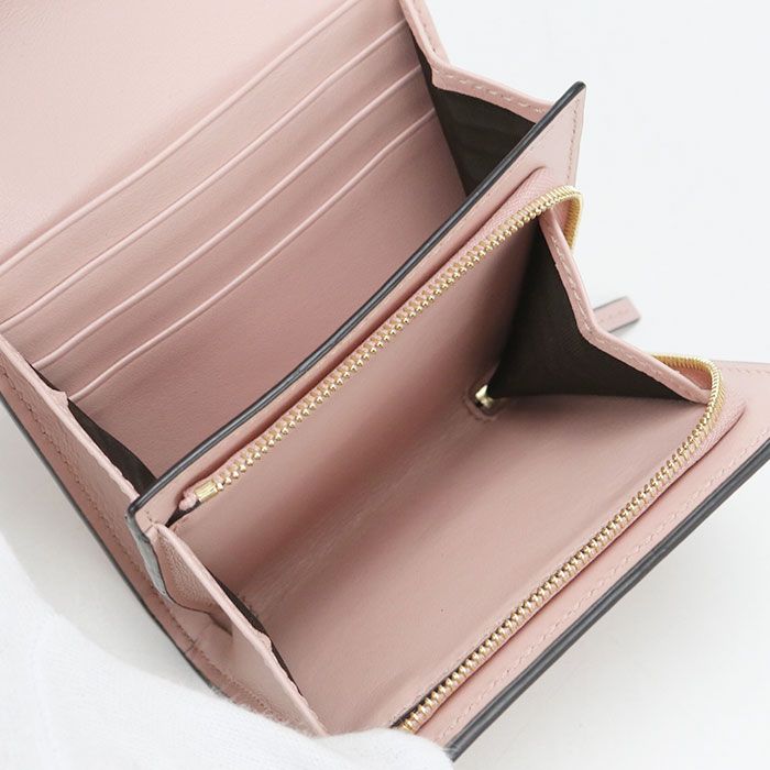 Gucci Card Case Wallet GG Matelasse Bifold with Coin Purse Leather — view 3