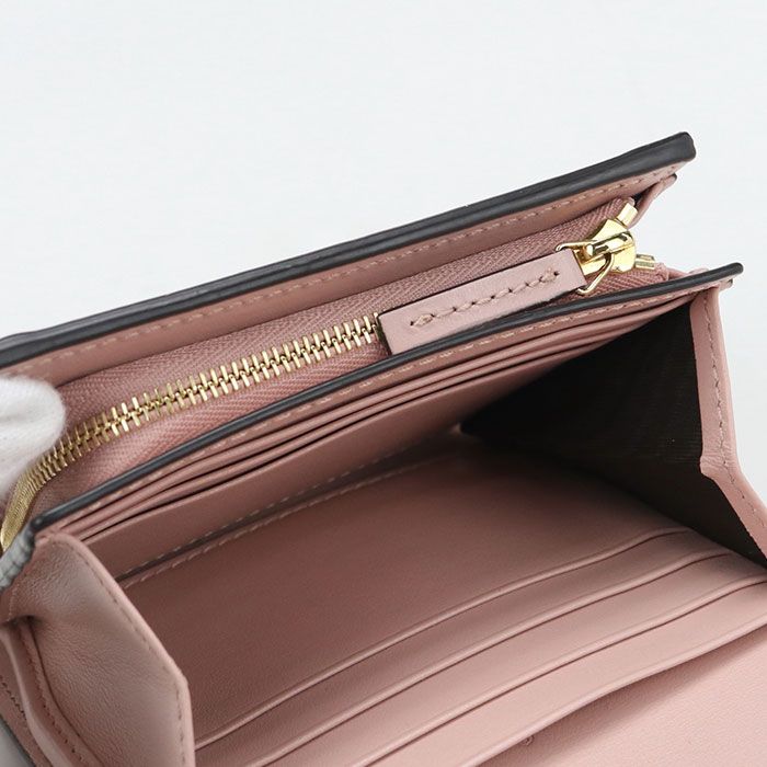 Gucci Card Case Wallet GG Matelasse Bifold with Coin Purse Leather — view 6