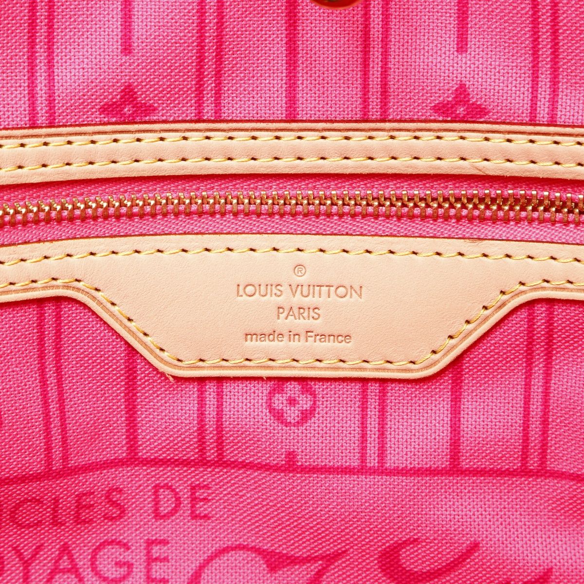 Louis Vuitton Tote Monogram Rose Neverfull MM — view 9