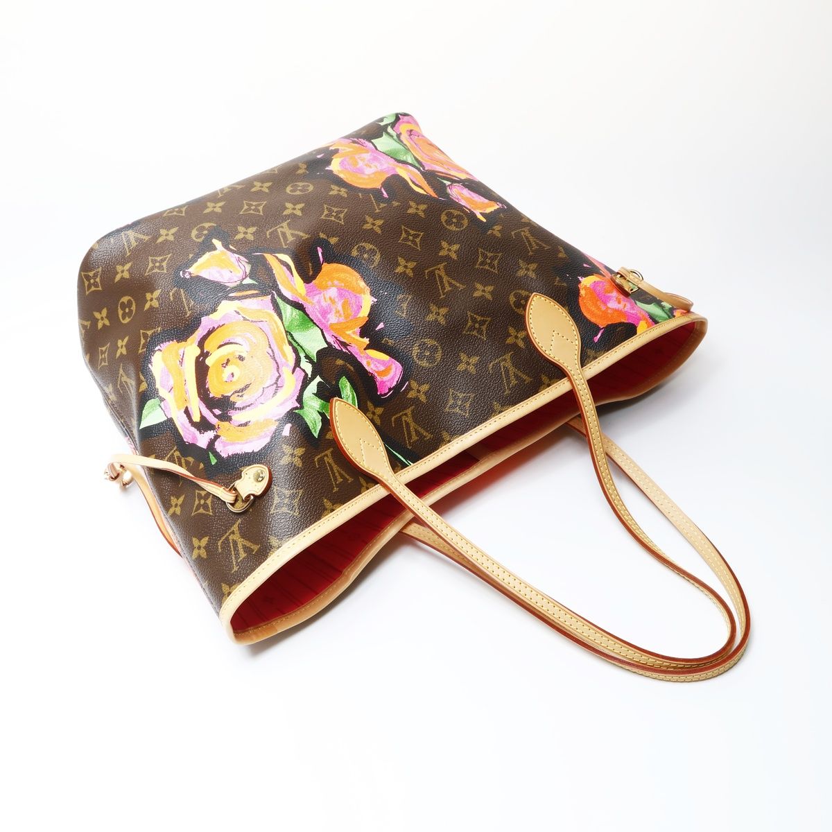 Louis Vuitton Tote Monogram Rose Neverfull MM — view 8