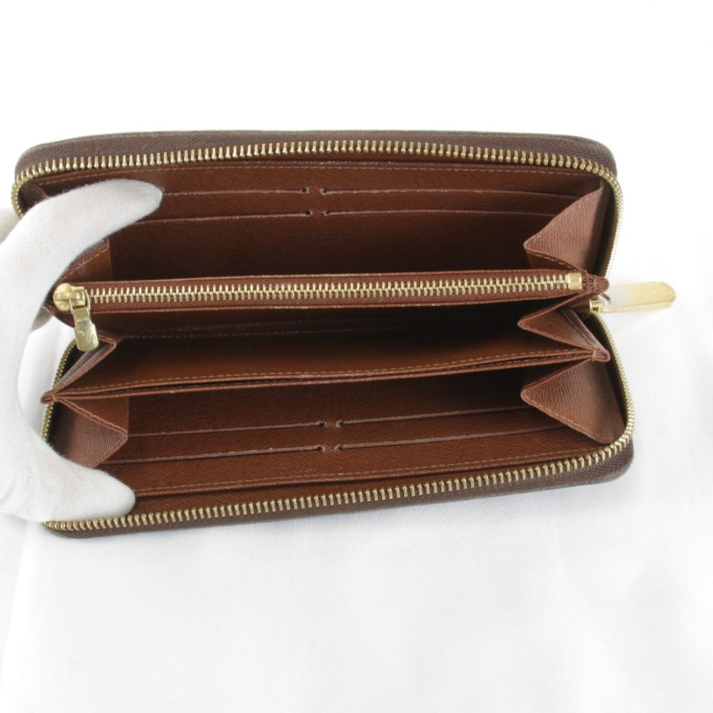 Louis Vuitton Zippy Wallet Monogram Canvas Brown — view 8