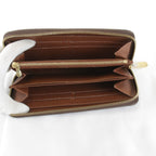 Louis Vuitton Zippy Wallet Monogram Canvas Brown — view 8