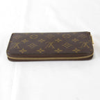 Louis Vuitton Zippy Wallet Monogram Canvas Brown — view 6