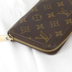 Louis Vuitton Zippy Wallet Monogram Canvas Brown — view 7