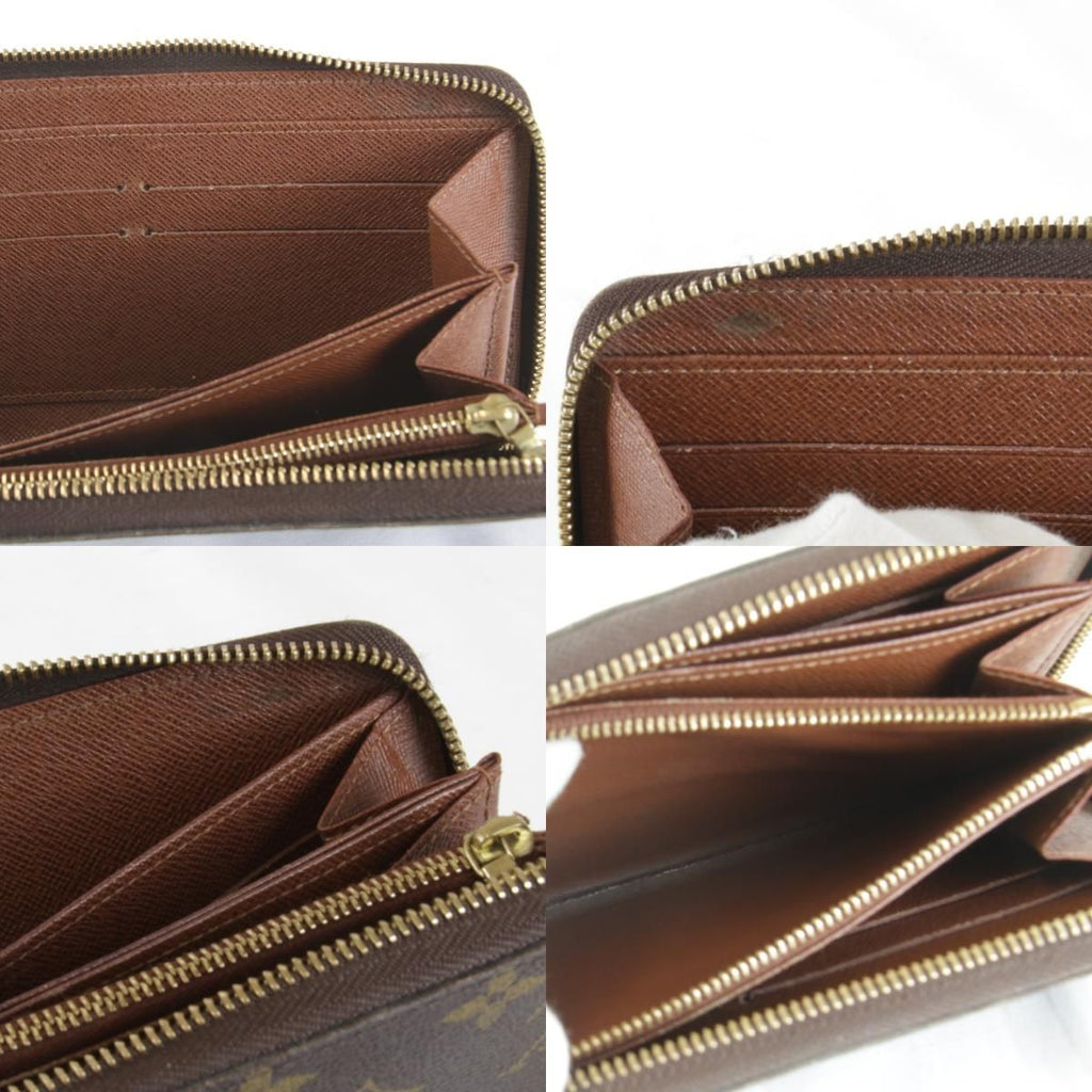 Louis Vuitton Zippy Wallet Monogram Canvas Brown — view 9
