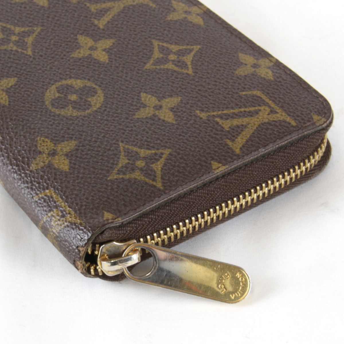 Louis Vuitton Zippy Wallet Monogram Canvas Brown — view 3