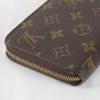 Louis Vuitton Zippy Wallet Monogram Canvas Brown — view 4