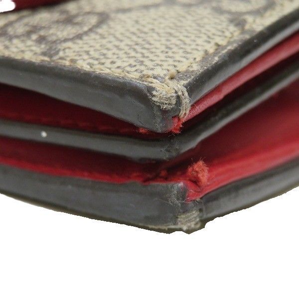 Gucci GG Supreme Cherry Mini Wallet Bifold — view 7