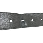 Louis Vuitton Ceinture Pont Neuf Black Silver Belt — view 6