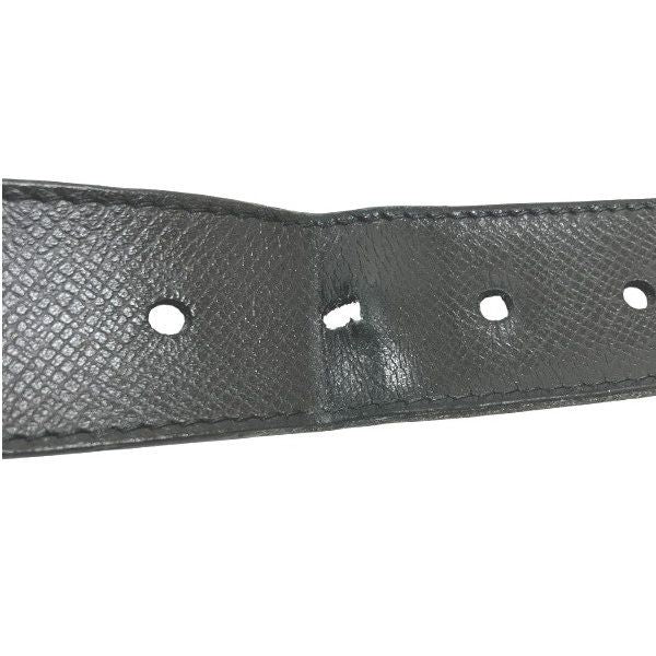 Louis Vuitton Ceinture Pont Neuf Black Silver Belt — view 6