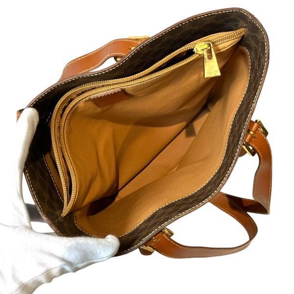 Celine Macadam Pattern Bucket Tote — view 5