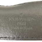 Louis Vuitton Ceinture Pont Neuf Black Silver Belt — view 4