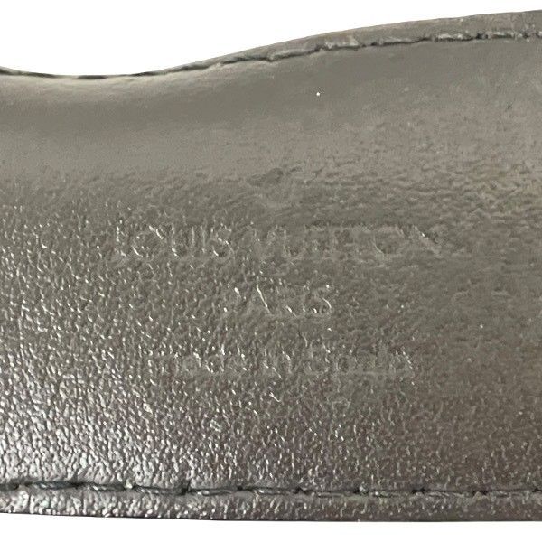 Louis Vuitton Ceinture Pont Neuf Black Silver Belt — view 4