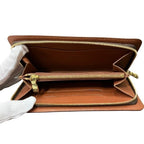 Louis Vuitton Monogram Porte-Monnaie Zip Around Wallet — view 3
