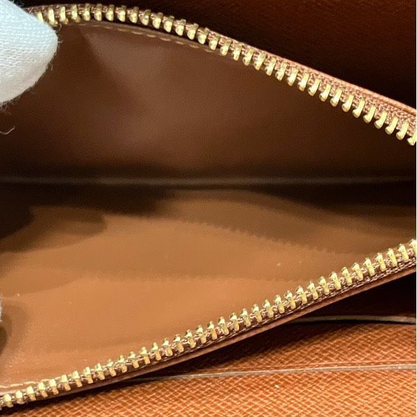 Louis Vuitton Monogram Porte-Monnaie Zip Around Wallet — view 5