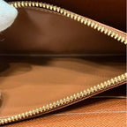 Louis Vuitton Monogram Porte-Monnaie Zip Around Wallet — view 5