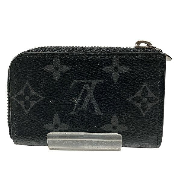 Louis Vuitton Monogram Eclipse Porte Monageur Coin Case — view 2