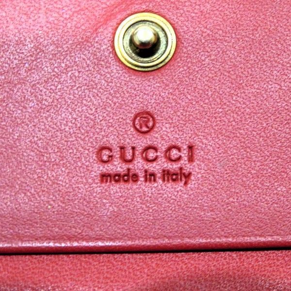 Gucci GG Supreme Cherry Mini Wallet Bifold — view 4