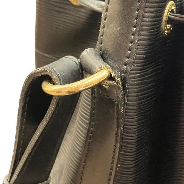 Louis Vuitton Epi Noe Drawstring Noir Black Shoulder Bag Tote — view 7
