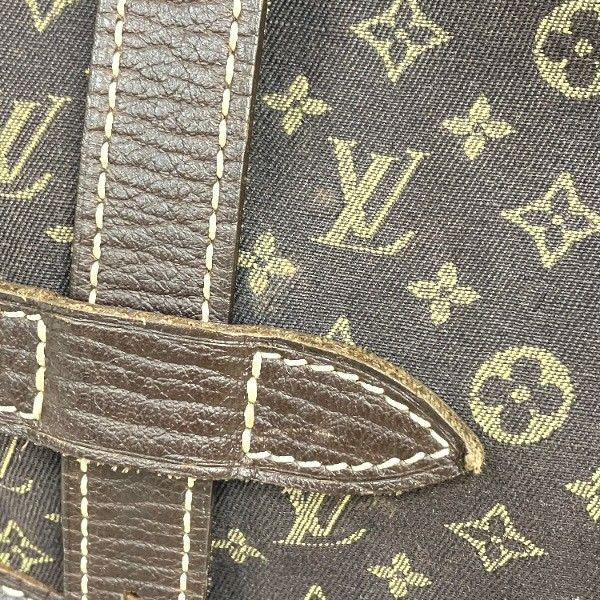 Louis Vuitton Monogram Mini Lin Saumur 30 Shoulder Bag — view 8
