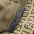 Fendi Zucca Pattern Tote Canvas Leather — view 7