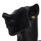 Gucci GG Running Stud Earrings 18k Yellow Gold — view 5