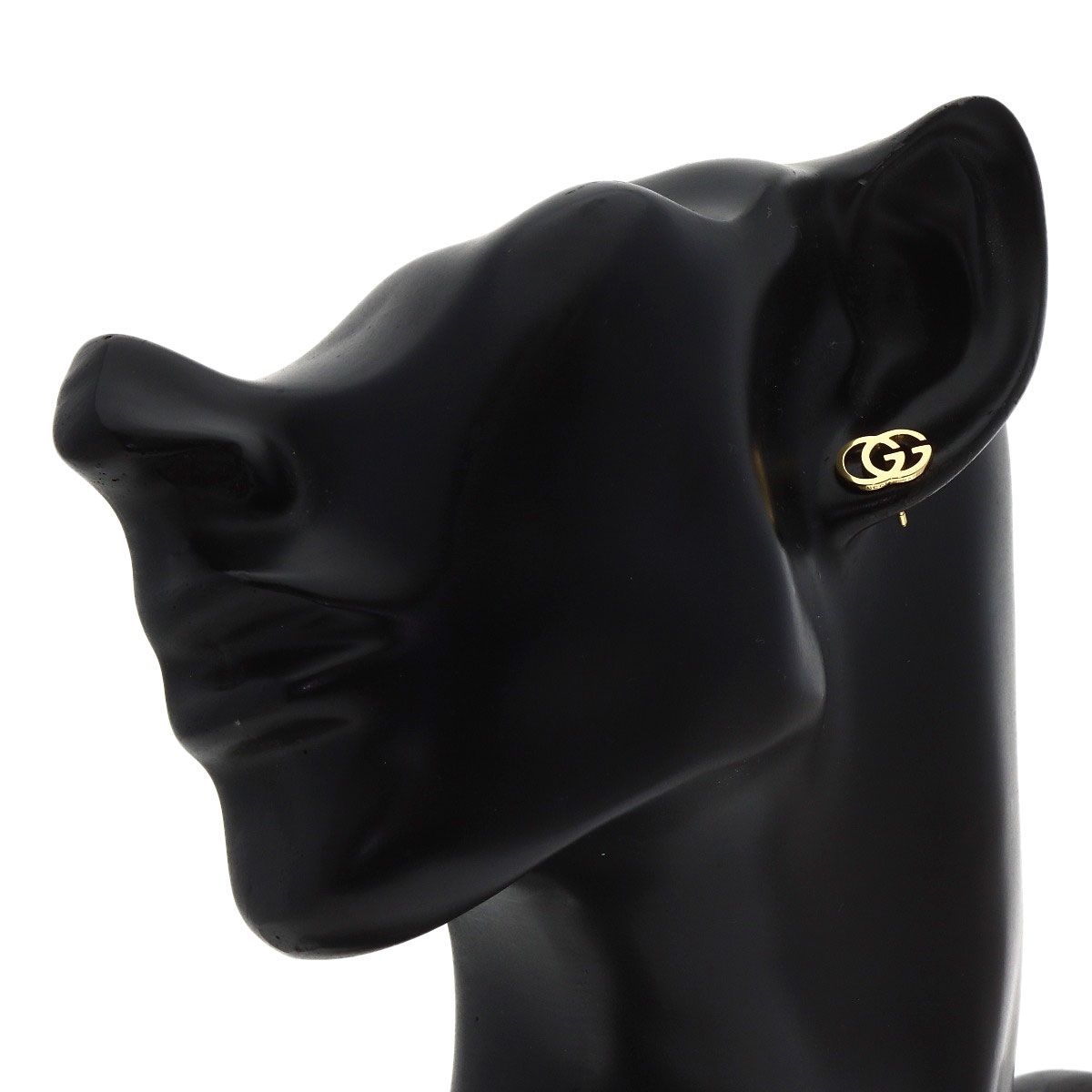 Gucci GG Running Stud Earrings 18k Yellow Gold — view 5