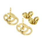 Gucci GG Running Stud Earrings 18k Yellow Gold — view 4