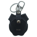 Dior Bobby Air Tag Oak Air Tag Case Key Holder Key Ring Gray Navy — view 2