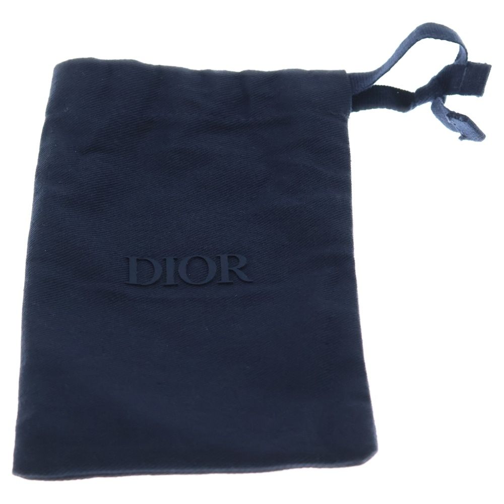 Dior Bobby Air Tag Oak Air Tag Case Key Holder Key Ring Gray Navy — view 7