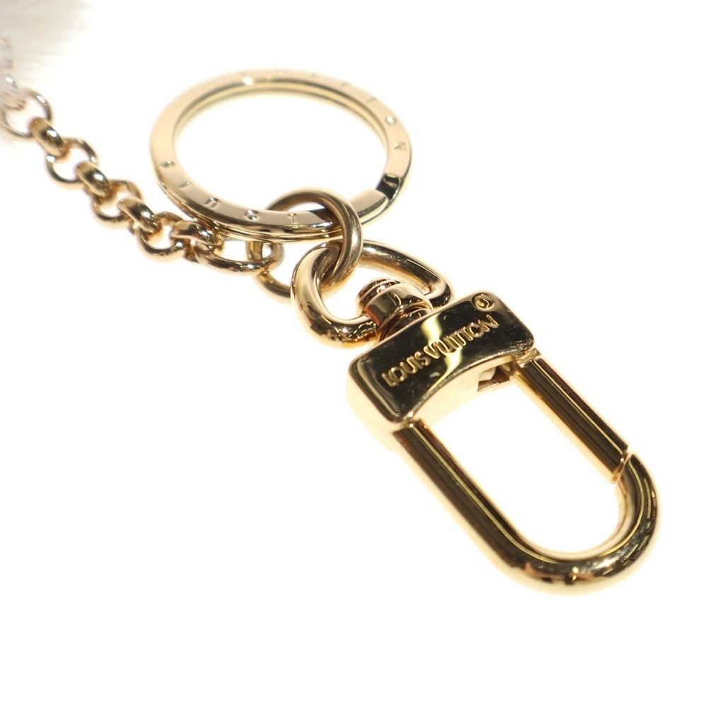 Louis Vuitton Porte Cles Flower Finesse Key Ring Key Holder Charm Gold — view 6