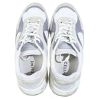 Celine Lace Up Low Cut Sneakers White Gray — view 4