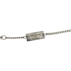 Louis Vuitton Monogram Ring Necklace Pendant Chain Silver — view 6