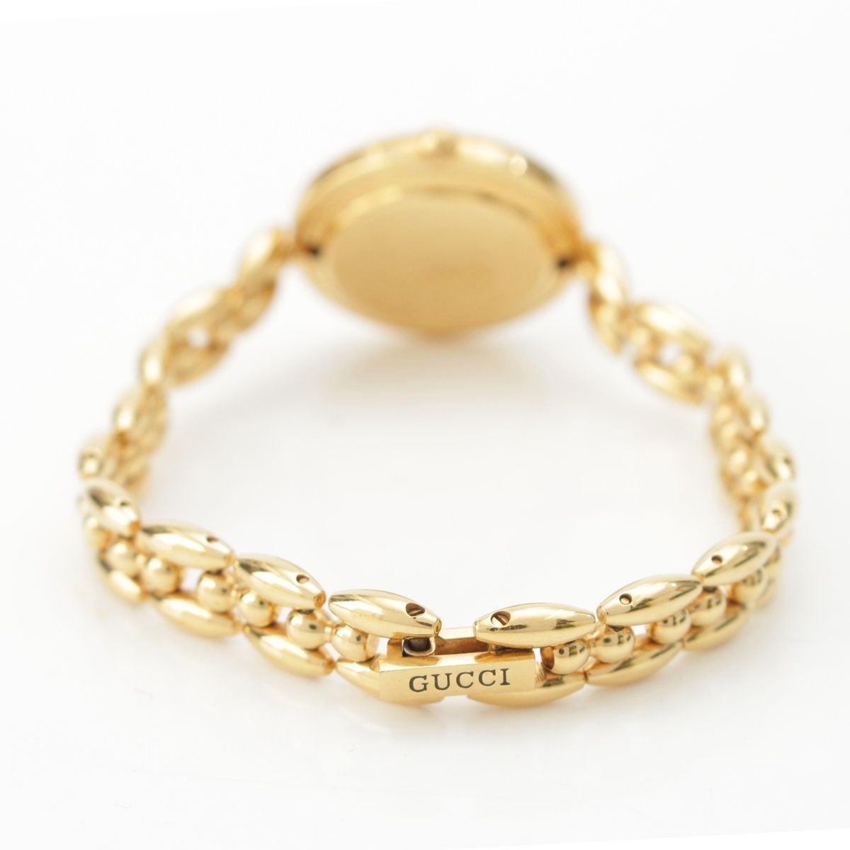 Gucci Change Bezel 5 Watch Quartz White Dial 11 12 Gold — view 4