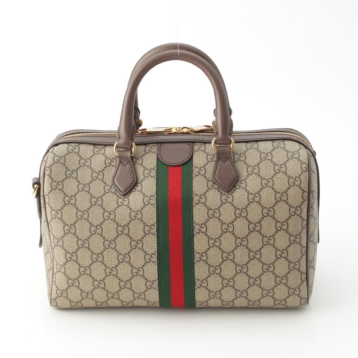 Gucci Ophidia GG Supreme 2-Way Shoulder Boston Bag Beige — view 4