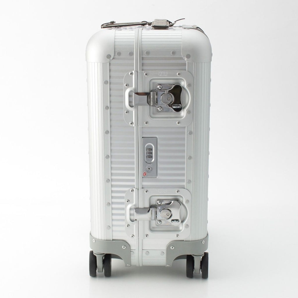 Gucci GG Supreme Canvas Aluminum Trolley Cabin Carry Case Suitcase Silver — view 4