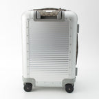Gucci GG Supreme Canvas Aluminum Trolley Cabin Carry Case Suitcase Silver — view 5